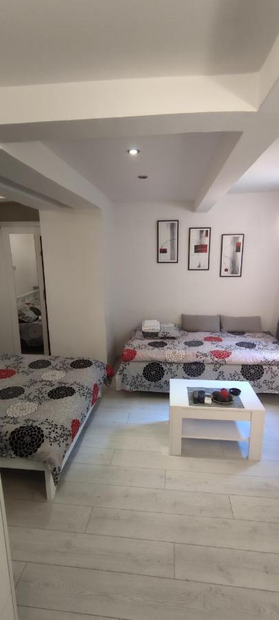 Studio Apartman Kocka Belgrado Esterno foto